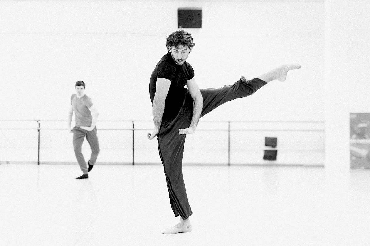 Репетиции балета «Нижинский». Фото Gregory Batardon