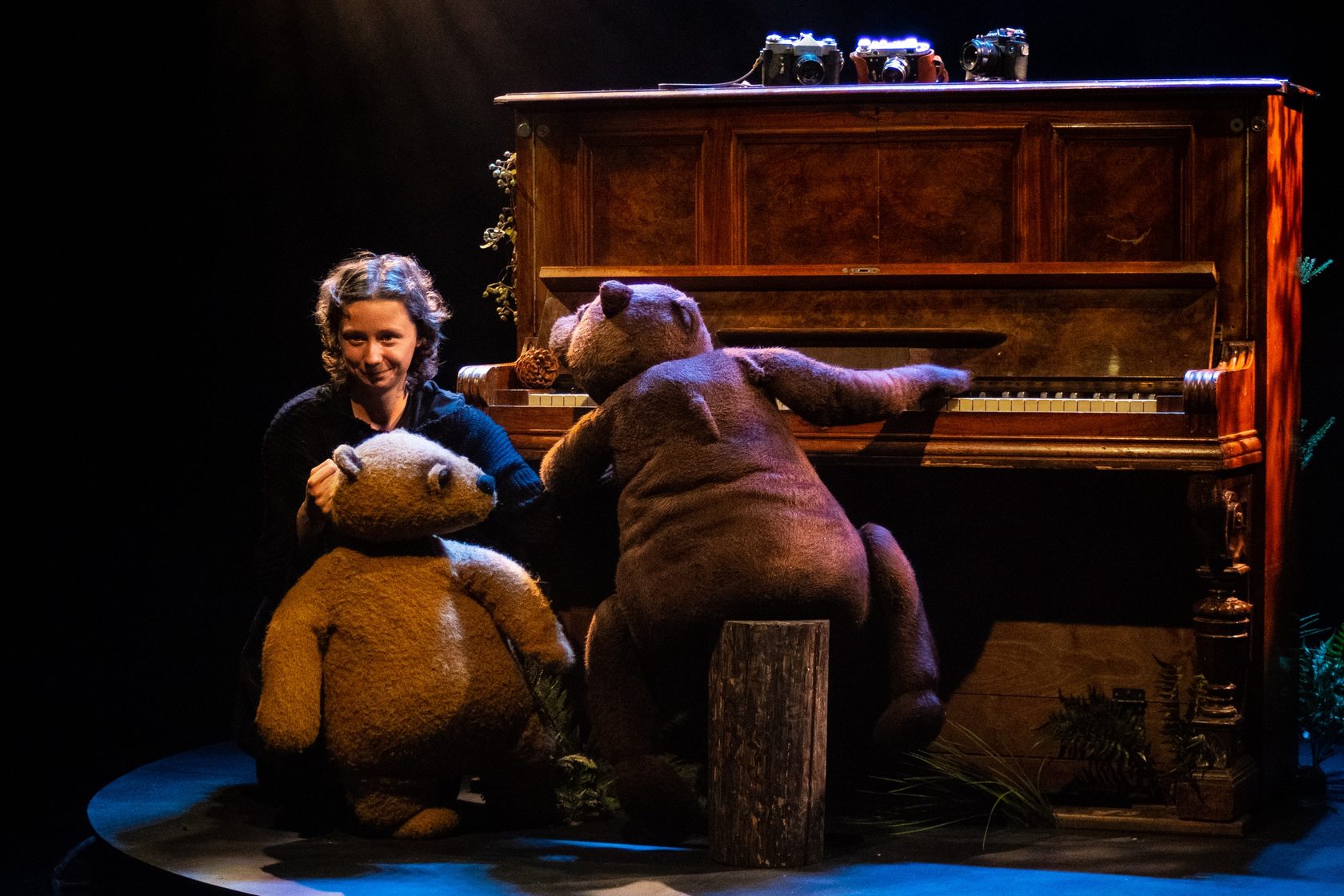 «Маленький концерт для фортепиано с медведем» Ксении Павловой . Фото: Большой театр кукол