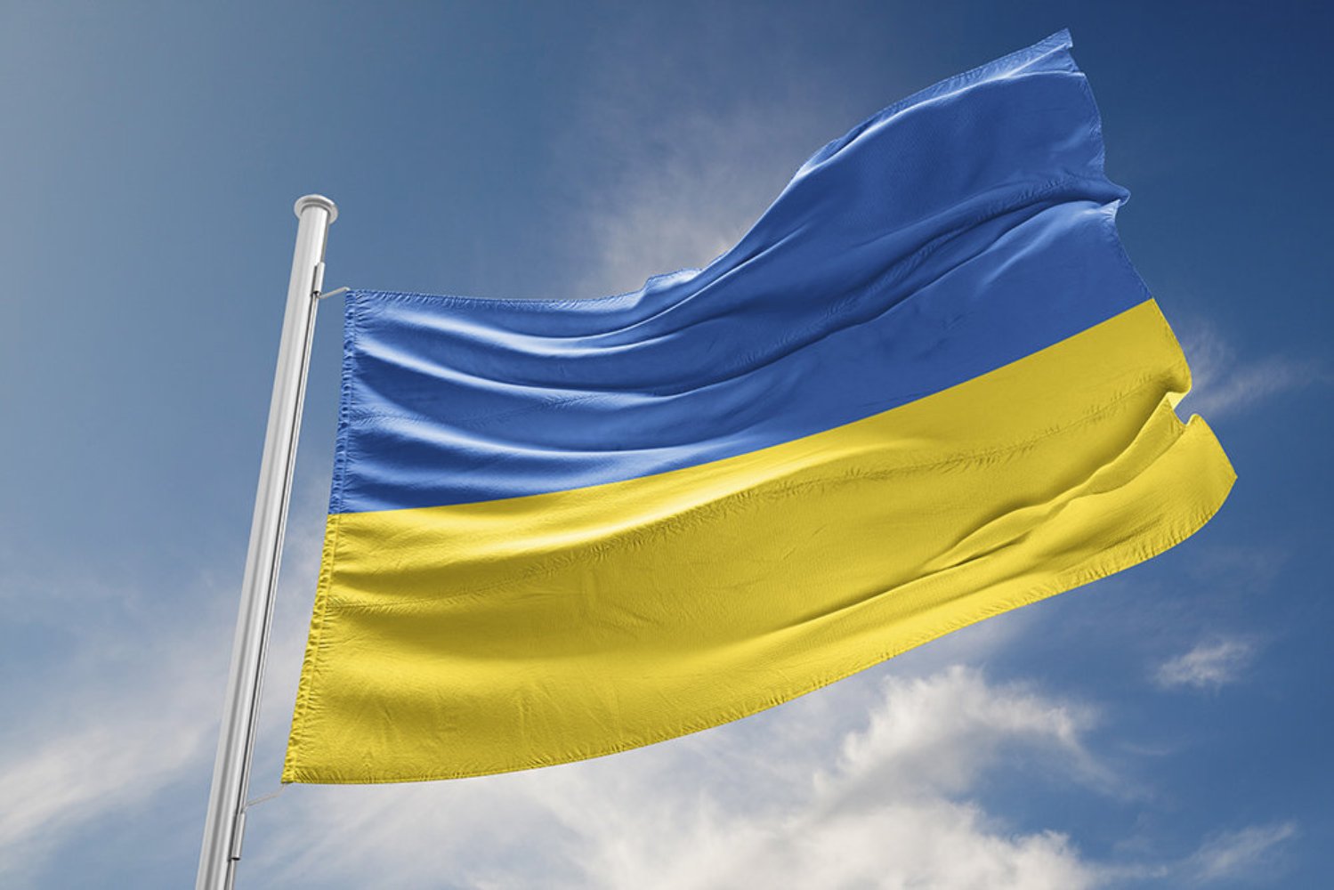 Флаг Украины. Фото с сайта Pinterest.