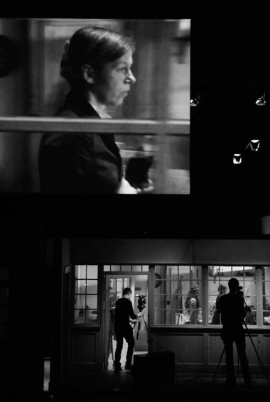 Сцена из «Кристины» по «Фрекен Жюли» Стриндберга в постановке Кэти Митчелл, Schaubühne am Lenniner Platz (Berlin), 2010