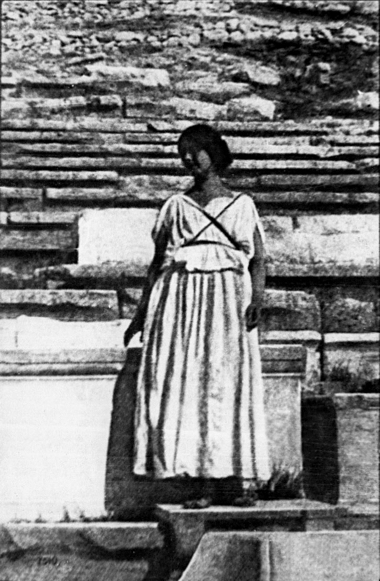 Айседора Дункан, Афины, 1903.