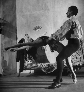 Ролан Пети и Рене(Зизи) Жанмер в балете «Кармен», 1949