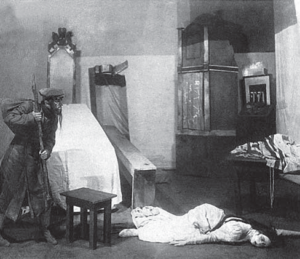 «Гадибук» С. Ан-ского в постановке Евгения Вахтангова, студия «Габима», Москва, 1922