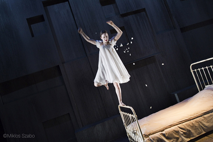 Спектакль "Тайгер Лиллиз играют "Гамлета"". Фото с сайта Чеховского фестиваля, автор - Miklos Szabo.