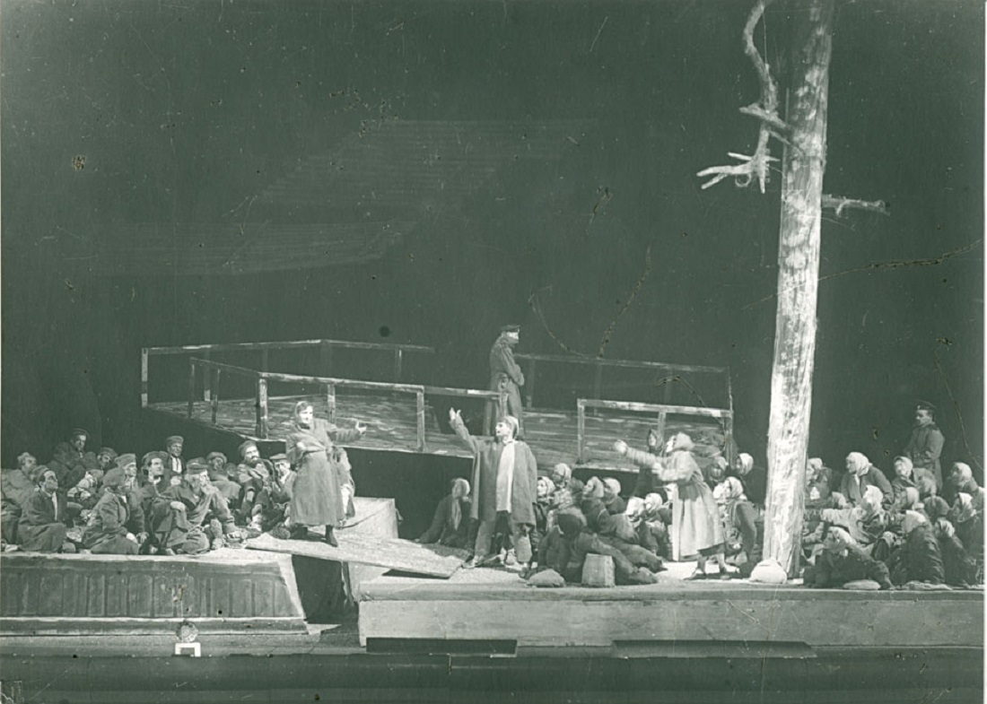 Сцена из оперы Дмитрия Шостаковича «Леди Макбет Мценского уезда», 1934. Фото предоставлено пресс-службой