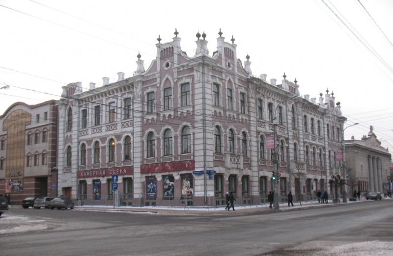 Здание Купеческого клуба в Красноярске