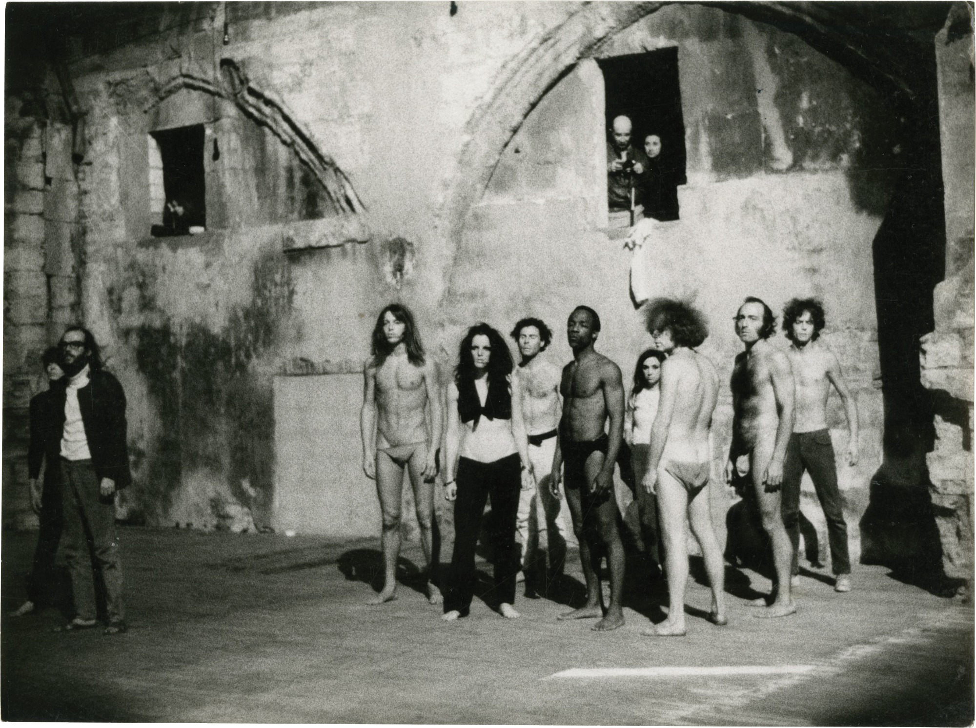 Спектакль «Paradise now» (The Living Theater), 1968 год, Авиньонский фестиваль