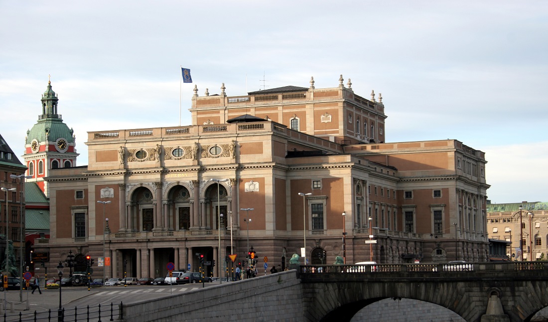 На фото: Королевская опера в Стокгольме