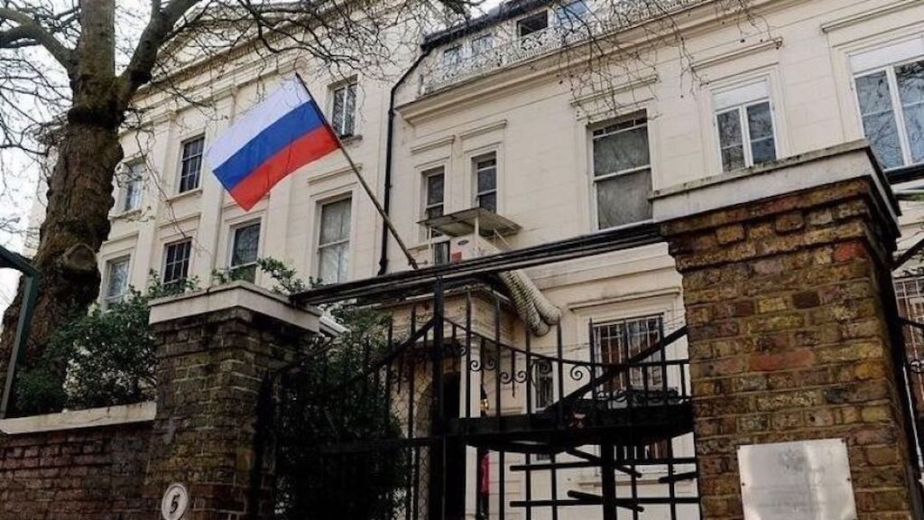 Российское посольство в Великобритании. twitter.com / @RussianEmbassyR