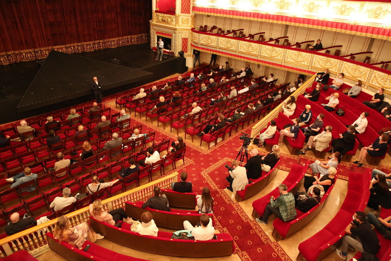 Александринский театр зрительный зал