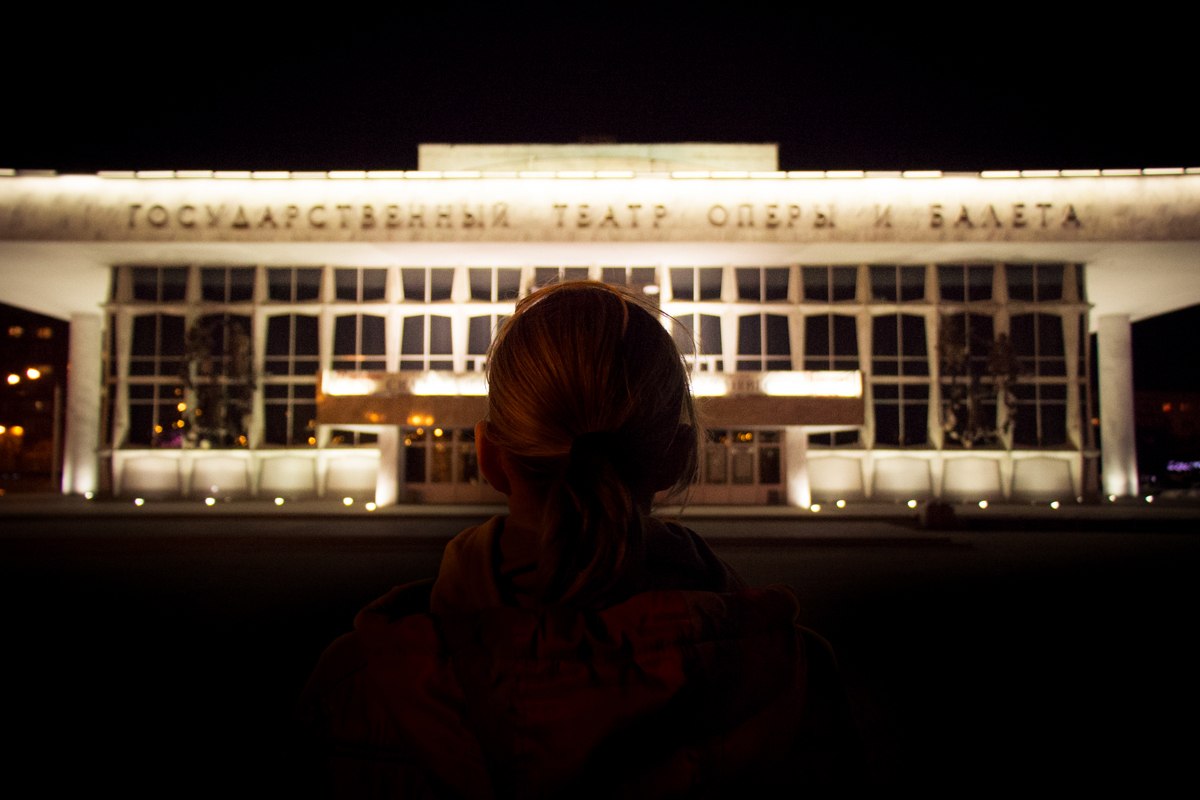 На фото - здание Красноярского театра оперы и балета. Фото Александра Никитина (из соцсетей театра).