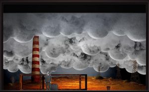 Эскиз к спектаклю «Облако-рай» © Максим Обрезков