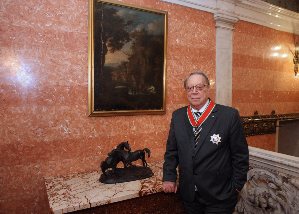 На фото — Валерий Шадрин на церемонии вручения награды Ордена Звезды Италии © Алла Четверикова