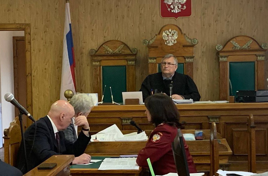Фото из зала Куйбышеского районного суда @ Объединенная пресс-служба судов Санкт-Петербурга