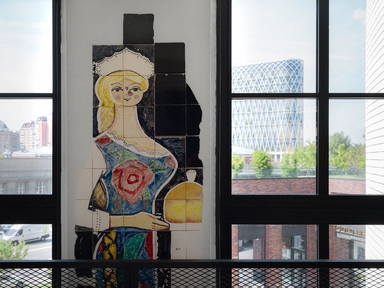 На фото — мозаика в здании Центра «Зотов» © пресс-служба ВТБ