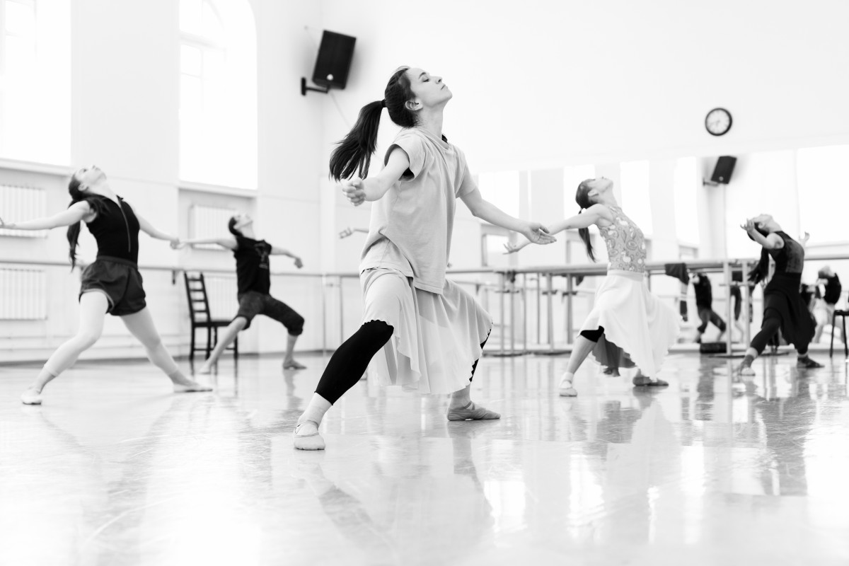 На фото - момент репетиции балета «Картинки с выставки» © Иван Мохнаткин