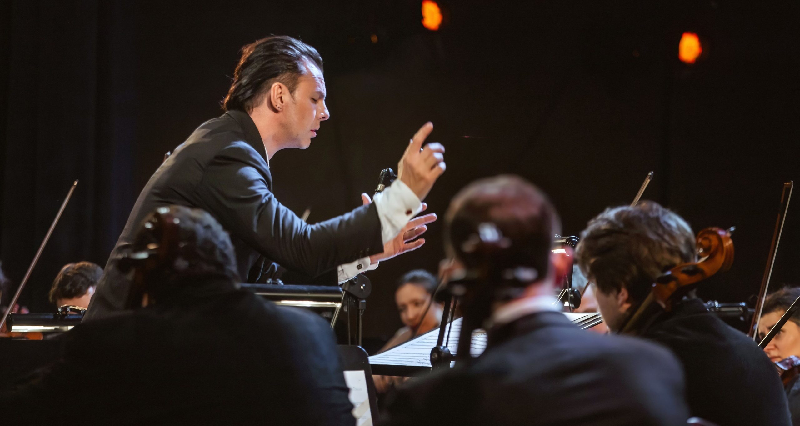
На фото ― Теодор Курентзис и оркестр musicAeterna © Антон Галкин
