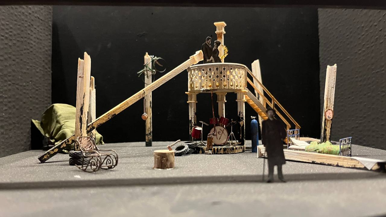 Макеи спектакля «Дядя Ваня» © соцсети Пятого театра