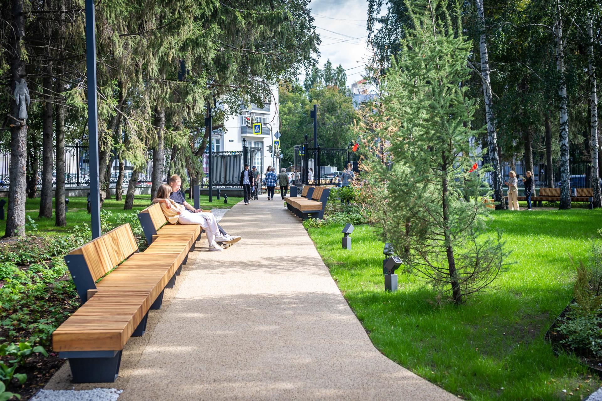 На фото — парк Литературного квартала © ompural.ru