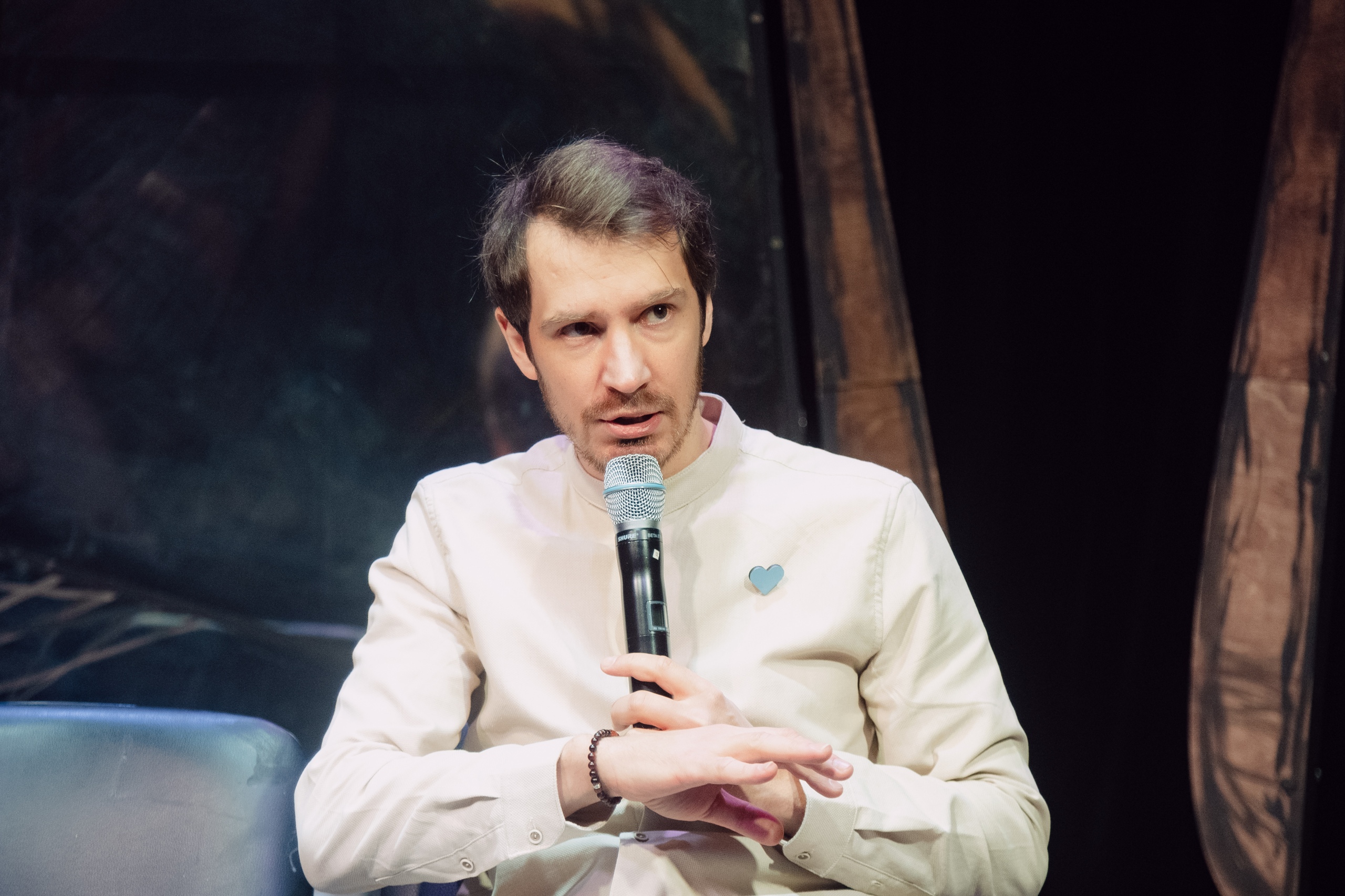 На фото – Пётр Куртов © соцсети Саратовского театра юного зрителя имени Юрия Киселёва
