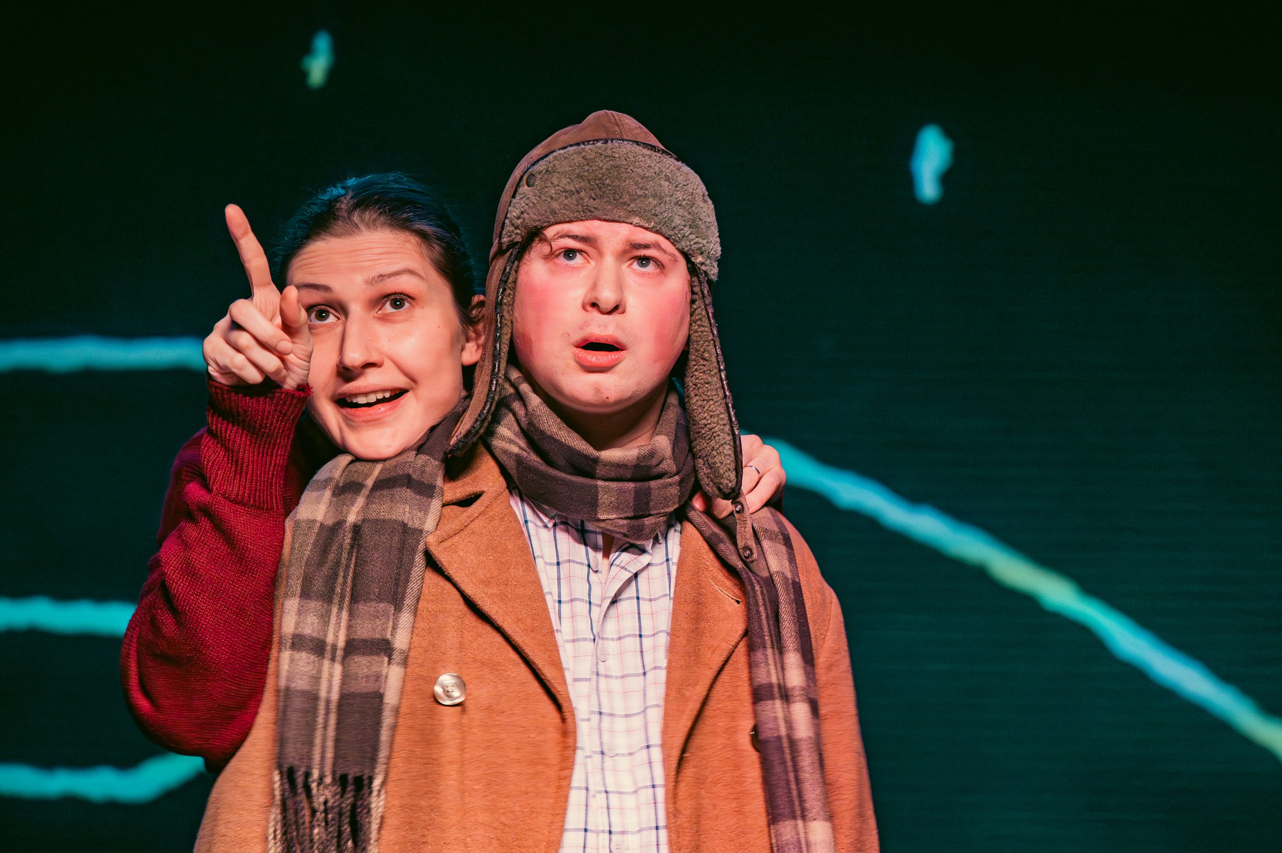 На фото &mdash; сцена из спектакля &laquo;Небесный почтальон Федя Булкин&raquo; &copy; пресс-служба театра &laquo;Практика&raquo;