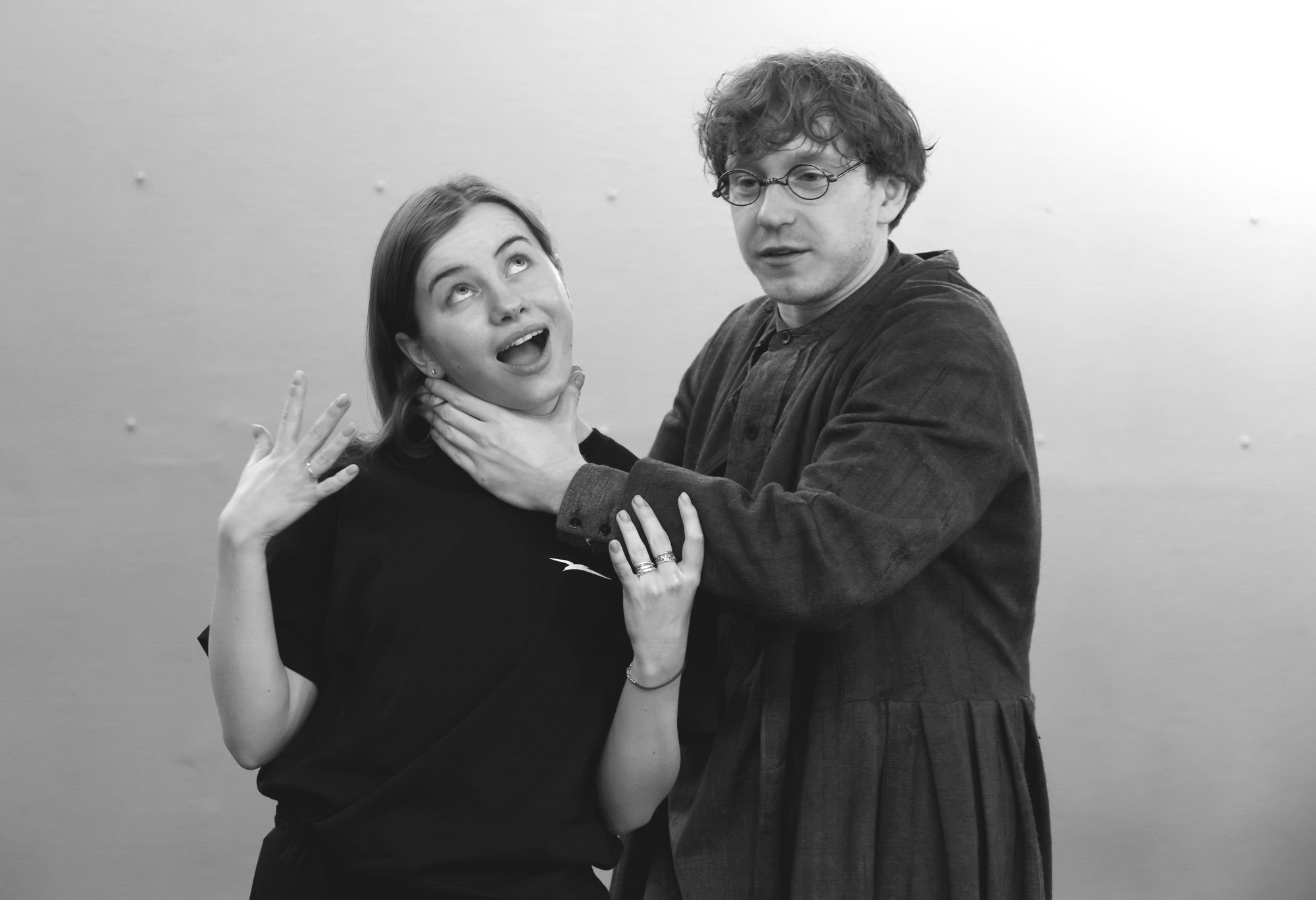 На фото &mdash; момент репетиции спектакля &laquo;Вий&raquo; &copy; Екатерина Цветкова