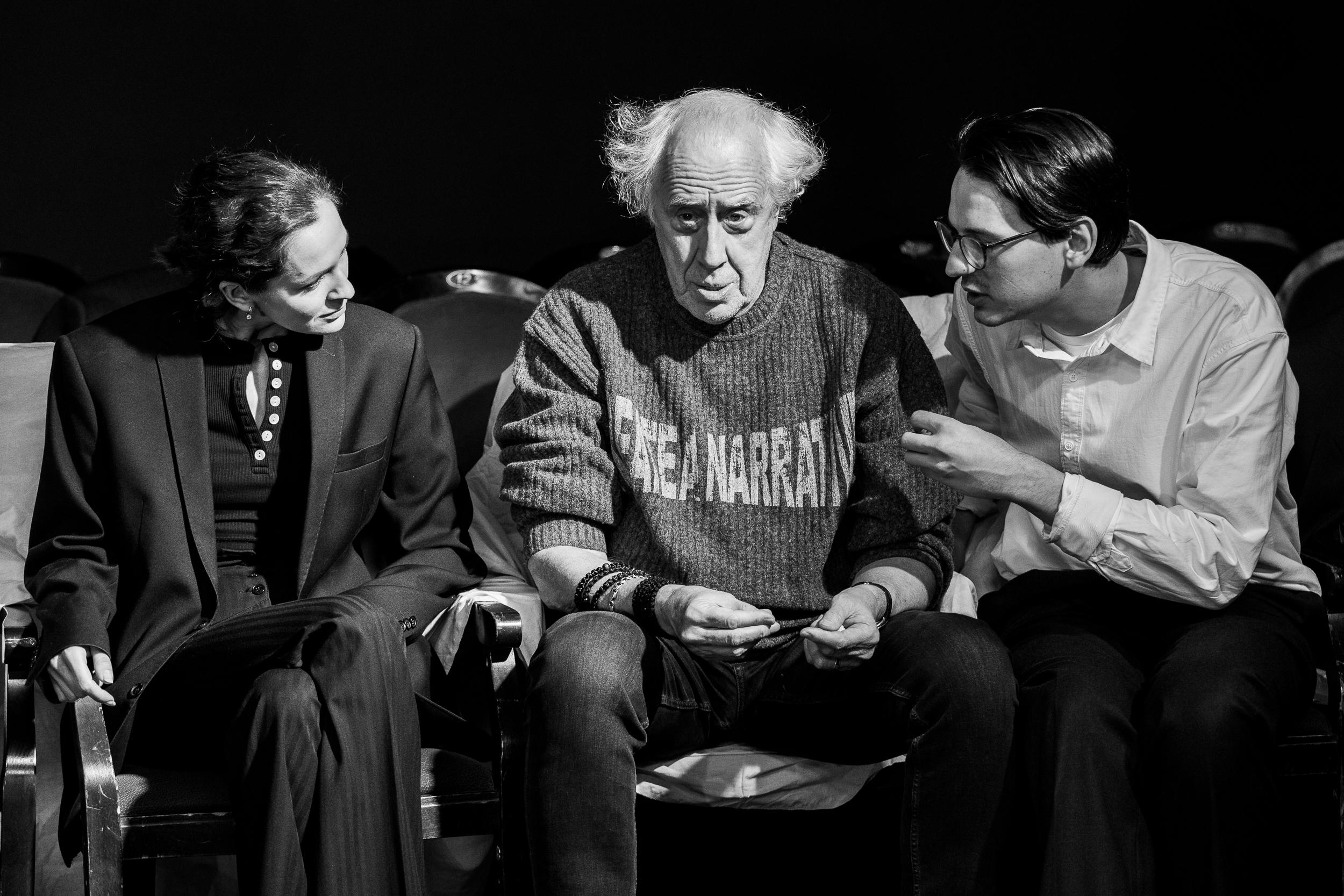 На фото &mdash; момент репетиции спектакля &laquo;Король Лир&raquo; &copy; Юлия Смелкина