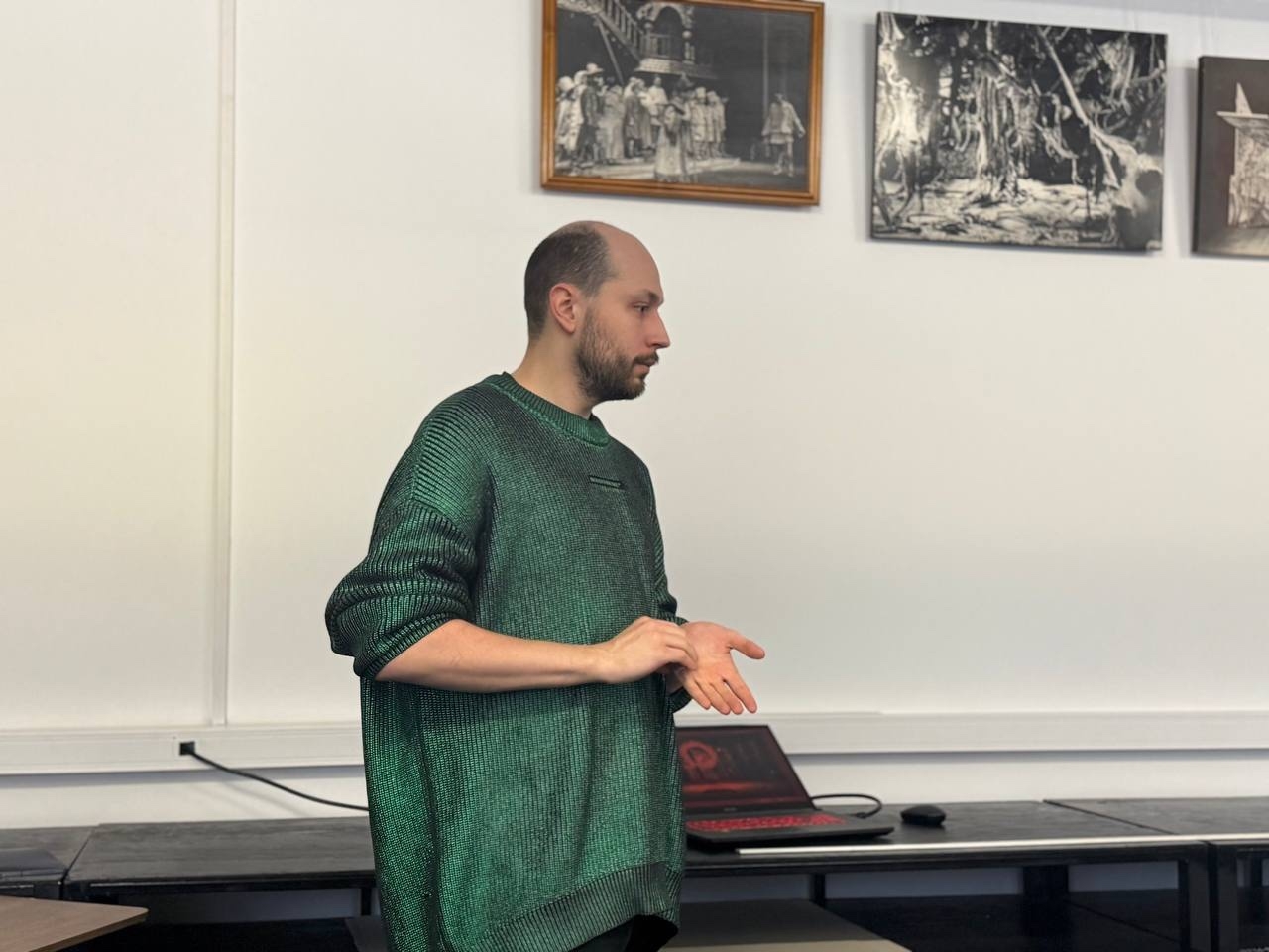 На фото &ndash; Илья Архипов &copy; соцсети ТЮЗа имени Брянцева