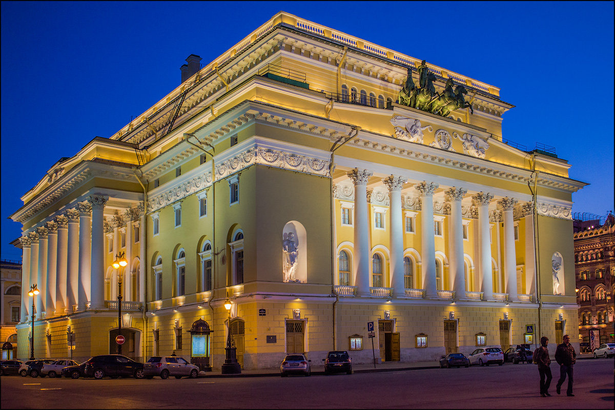 На фото - Александринский театр &copy; социальные сети Александринского театра
